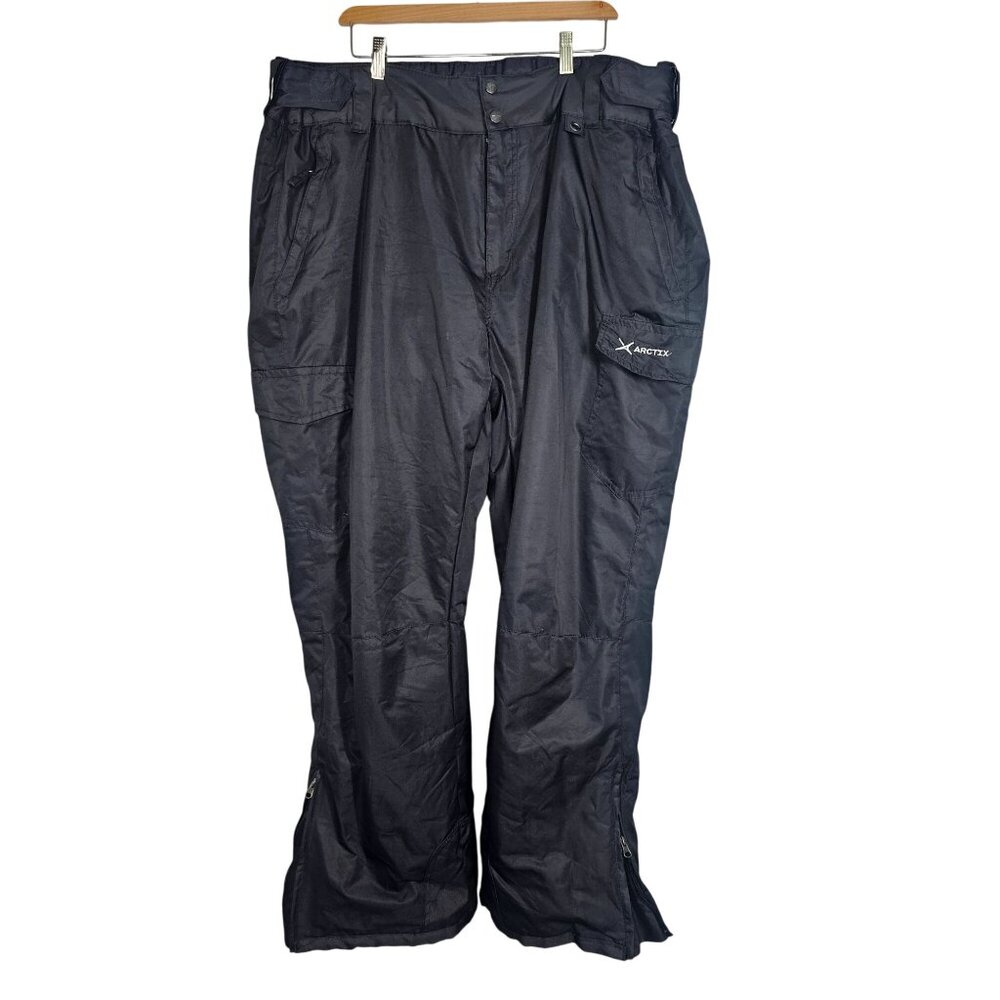 Arctix Insulated Waterproof Ski Snowsport Insulated Cargo Pants Black Womens‎ 3X - Picture 4 of 16